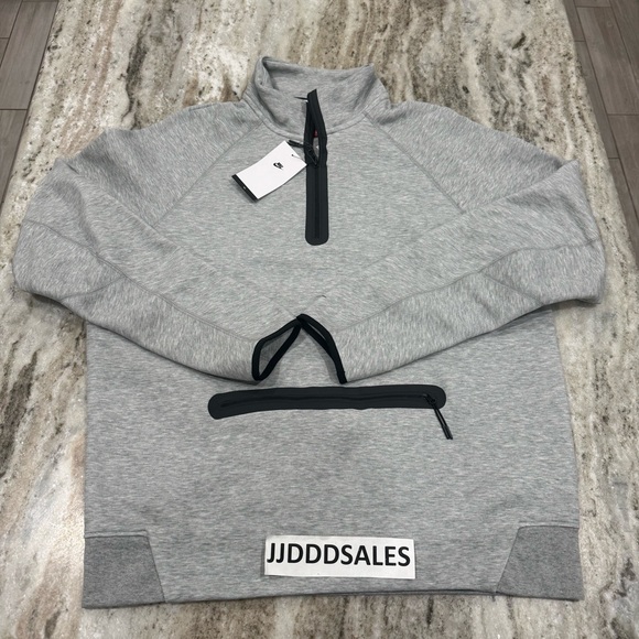 Nike Sportswear Tech Fleece 1/2 Zip Sweatshirt FB7998-063 Grey Men’s Sz XL-TALL - Picture 1 of 8